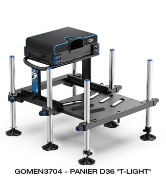 Garbolino Zitmand T-Light D36 – Lichtgewicht Competition Zitkist voor Vaste Stok