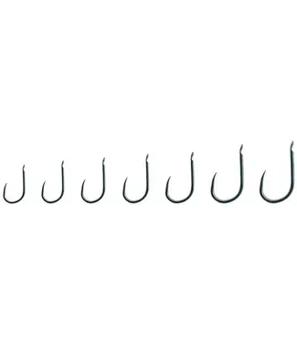 Tubertini Black Chrome Série 800 25pcs – Hameçon Sans Ardillon Solide pour Gros Poissons