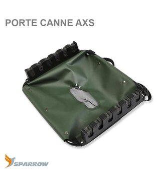 Sparrow Porte Canne AXS – Porte-Cannes Compact pour Float Tube