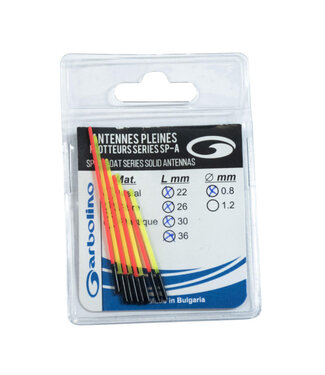 Garbolino Antennen-Pack Flotteurs Competition Series SP – Ersatzantennen für SP Posen