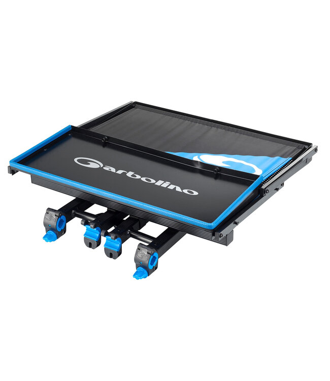 Garbolino Dubbele Aastafel XL - Inserts – Aastafel met 2 Plateaus, Tent en Inserts voor Kitsteun