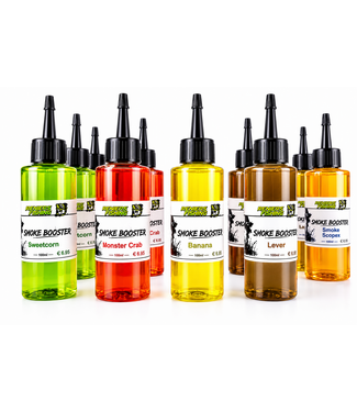 Reniers Fishing Smoke Booster 100ml – Dikke Booster met Kleurwolk voor Method, Aas en Pop-Ups