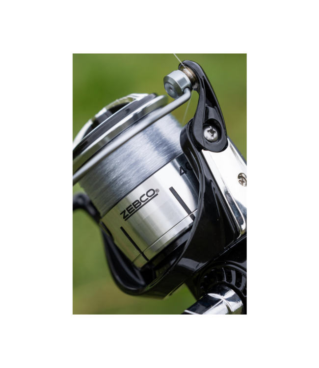 Zebco Loaded Allrounder FD Reel – Gebruiksklare Frontdrag Molen met 0.26mm Nylon, Aluminium Spoel en Inklapbare Slinger