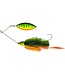 Westin Monstervibe Willow V2 65g Haak 8/0 – Weedless Pike Spinnerbait met Willow Blades, Silicone Skirt en Trailerhook