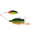 Westin Monstervibe Willow V2 65g Haken 8/0 – Weedless Pike Spinnerbait mit Willow Blades, Silicone Skirt und Trailerhook