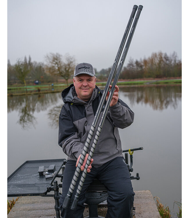 Matrix Horizon Ultra Pro Handle – Manche d’Épuisette X-Graphene avec Double Filetage, Renfort Kevlar et Grip 3D