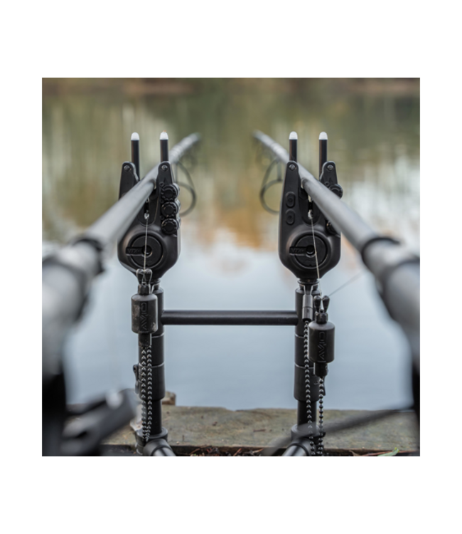 Avid Carp VTX+ Illum Snag Ears – Snag Ears Lumineux avec Backplate USB-C, Pointes LED et Mode Nightlight pour Détecteurs VTX+