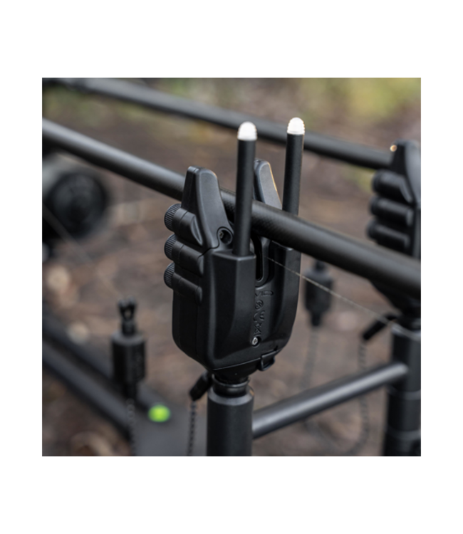 Avid Carp VTX+ Illum Snag Ears – Snag Ears Lumineux avec Backplate USB-C, Pointes LED et Mode Nightlight pour Détecteurs VTX+