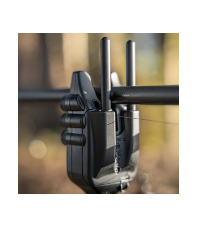 Avid Carp VTX+ Snag Ears – Abnehmbare Snag Ears mit Backplate und Replacement Bungs für VTX+ Bissanzeiger