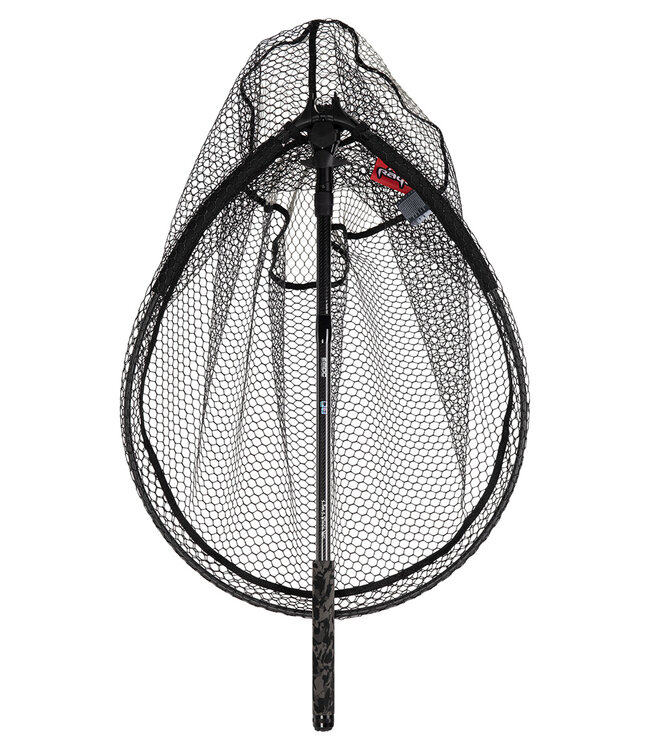 Fox Rage Street Fighter 2.40m Carbon Net – Leichtes Carbon Landenetz mit Fast Flip Stiel, Rubber Mesh und 50x60cm Netz