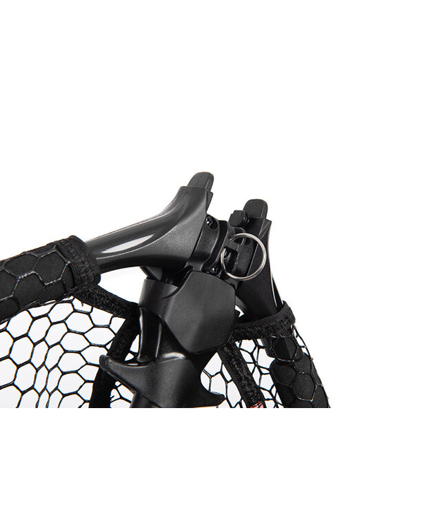 Fox Rage Street Fighter 2.40m Carbon Net – Épuisette Carbone Légère avec Manche Fast Flip, Maille Caoutchoutée et Filet 50x60cm
