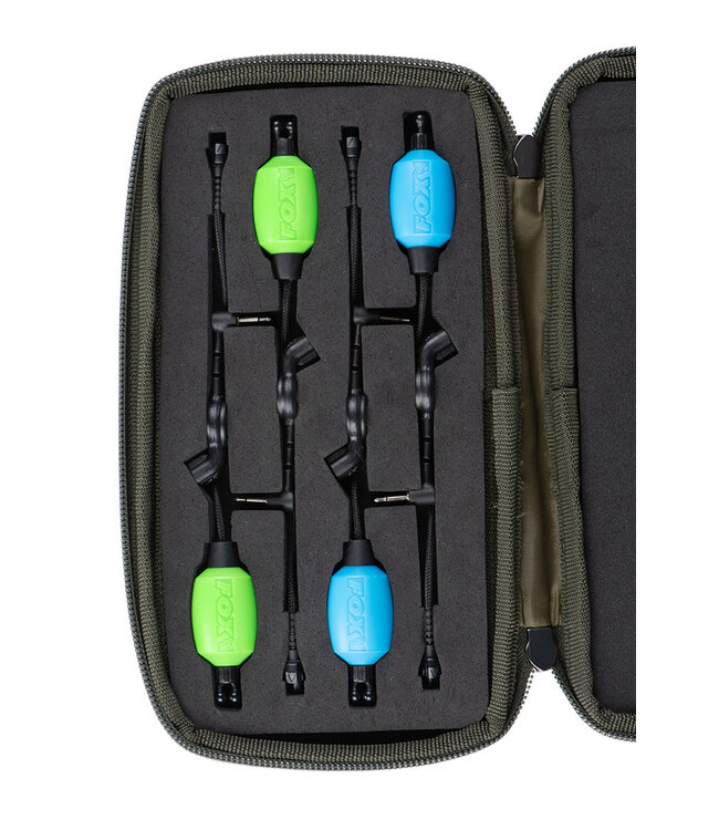 Fox Camolite Halo Bobbin Case – EVA Case für 4 Halo Dumpy oder Halo Dinky Bobbins mit Fox Camo Finish