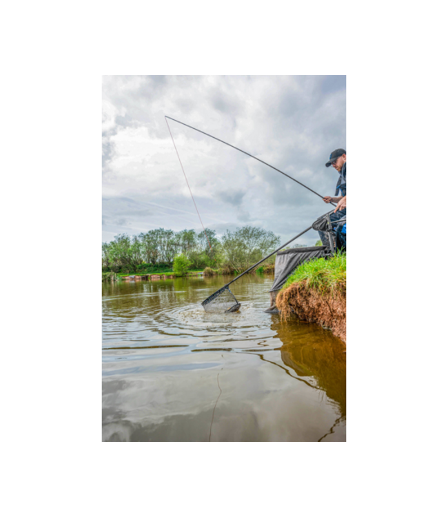 Preston Monster XS Lift Net – Tête d’Épuisette Très Solide avec Lift Handle Intégré, Cadre Aluminium et Maille Latex