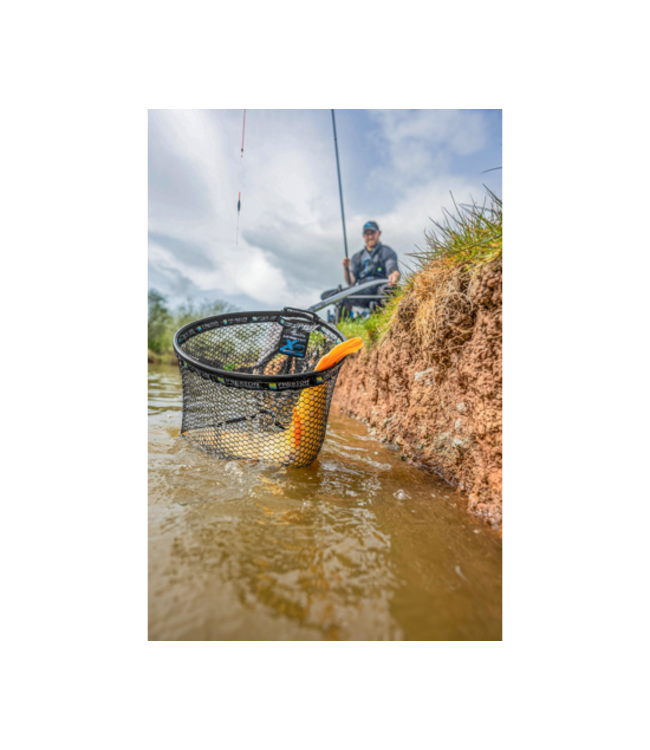 Preston Monster XS Lift Net – Tête d’Épuisette Très Solide avec Lift Handle Intégré, Cadre Aluminium et Maille Latex