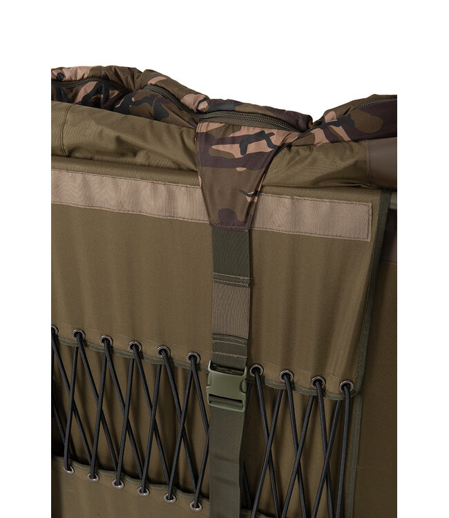Fox Camolite Sleeping Bag – Sac de Couchage Carpe Chaud avec 7 Core Hollow Fibre, Micro-Fleece, Sherpa Fleece et Hot-Foot-Pocket