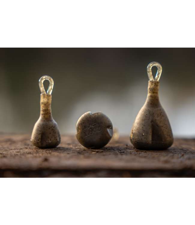 Avid Carp Conceal Back Leads – Back Leads met Secure Clip Design en TPE Outline FleckTone Coating voor Strak Afgezonken Lijnen