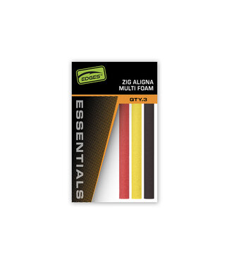 Fox Edges Essentials Zig Aligna Multi Foam Kit – Foam Barrels für Zig Rigs