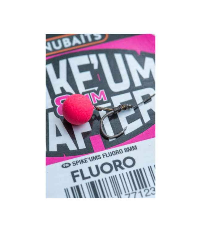 Korum 4" Power Braid Spiked Method Hair Rigs Barbed – Sterke Method Hair Rigs met Xpert Power Hook, Smokescreen Power Braid en Barbed Bait Spike