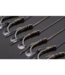 Korum 4" Power Braid Spiked Method Hair Rigs Barbed – Sterke Method Hair Rigs met Xpert Power Hook, Smokescreen Power Braid en Barbed Bait Spike