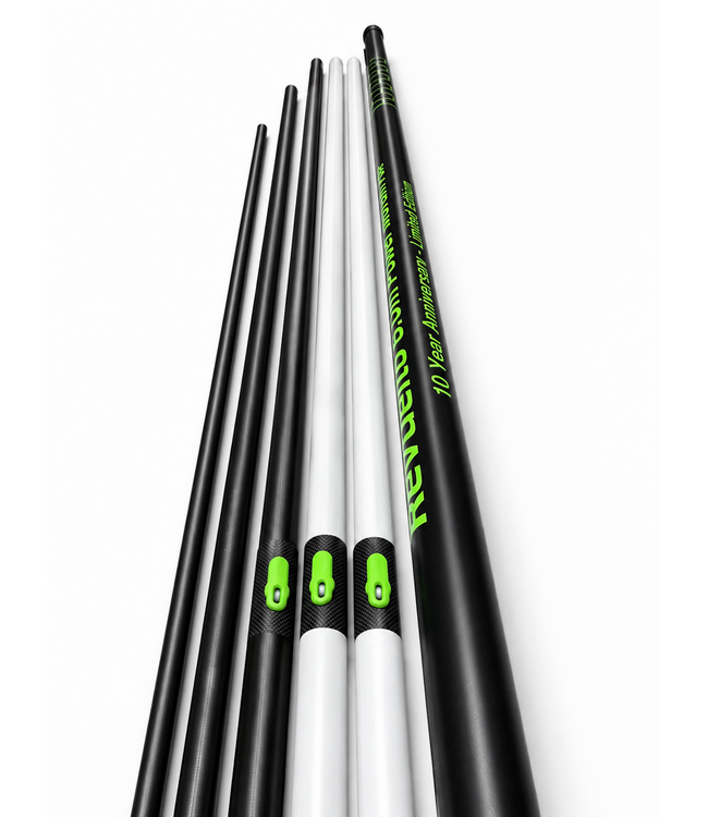 Reniers Fishing Revuelto 6 m Power Margin Pole Package Limited Edition – 10 Jaar Reniers Fishing – verkrijgbaar als gewoon pack of visklaar gemonteerd