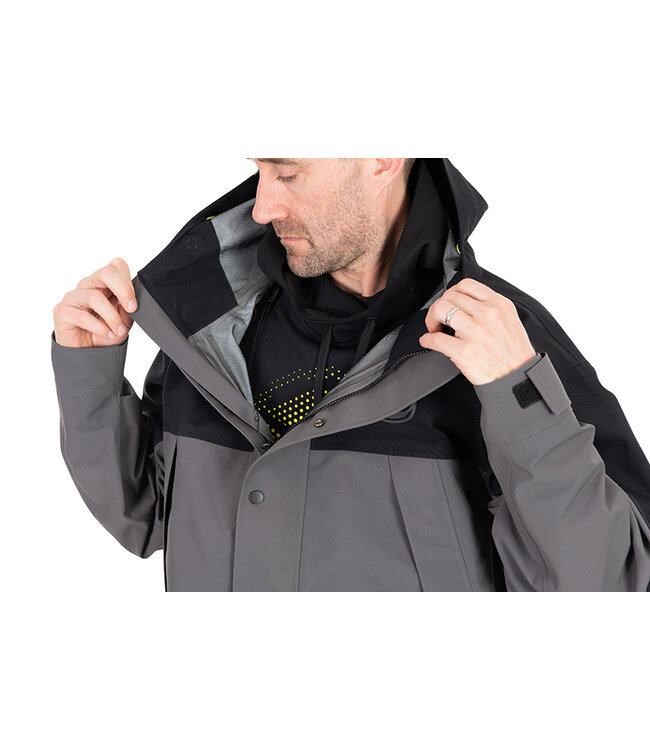 Matrix Pro-X Outer Shell Jacket – Veste de Compétition Imperméable et Respirante avec Protection 25K et Coupe Plus Courte pour Confort Assis