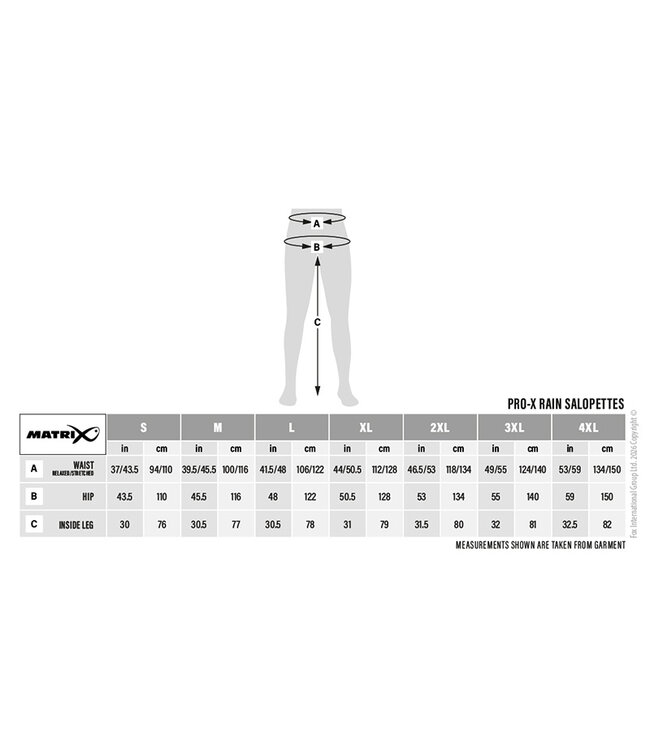 Matrix Pro-X Outer Shell Salopette – Wasserdichte und atmungsaktive Match-Latzhose mit 25K Schutz und verstärkten Knien
