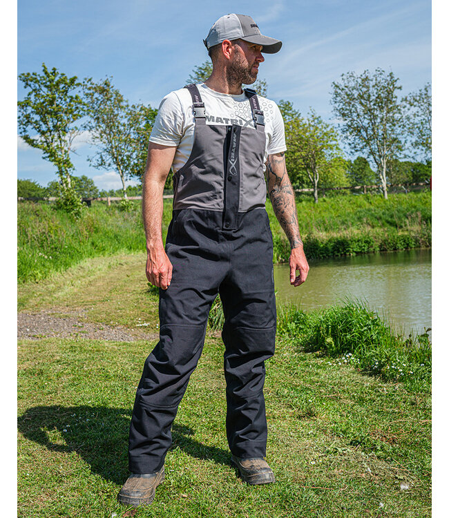 Matrix Pro-X Outer Shell Salopette – Wasserdichte und atmungsaktive Match-Latzhose mit 25K Schutz und verstärkten Knien