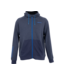 Preston Navy Tide Zip Hoodie – Hoodie Bleu Marine Polyvalent avec Zip Complet, Capuche Réglable et 2 Poches Avant
