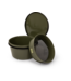 Korum EVA Solid Groundbait & Riddle Bowl Deep – Bassine EVA Profonde avec Coque Rigide pour Mélanger et Tamiser les Amorces