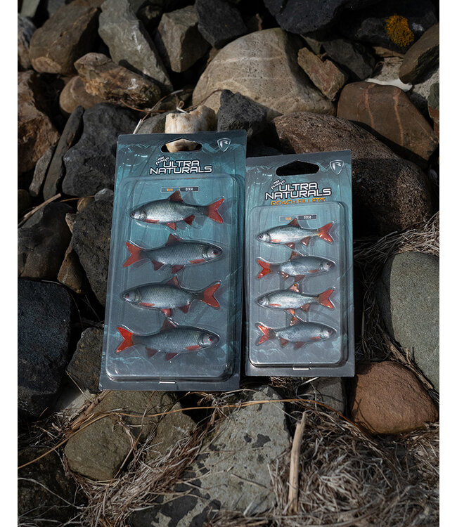 Fox Rage Ultra Natural Roach Fillet – Lebensechter Softbait für Dropshot, Jigkopf und Weedless-Montage