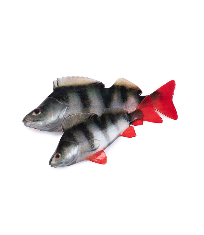 Fox Rage Ultra Natural Perch Fillet – Ultradunne Baarsimitatie voor Dropshot, Jighead en Weedless Montage