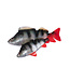 Fox Rage Ultra Natural Perch Fillet – Ultradunne Baarsimitatie voor Dropshot, Jighead en Weedless Montage