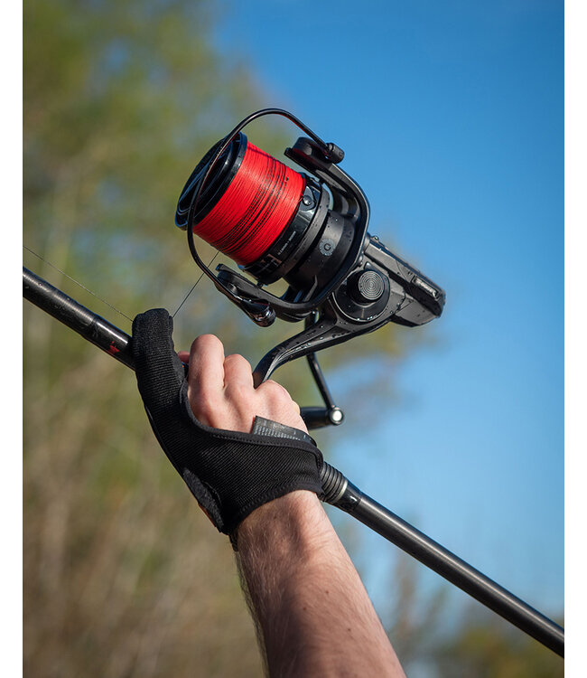 Fox Spomb E Reel 12000 – Moulinet Spod Puissant avec Récupération Rapide et Frein de 18 kg