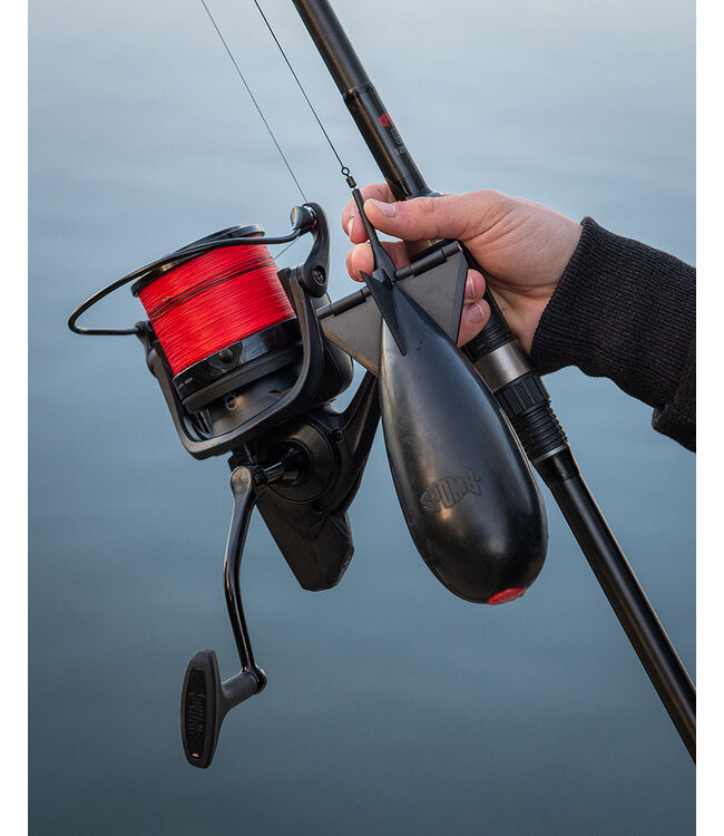 Fox Spomb E Reel 12000 – Moulinet Spod Puissant avec Récupération Rapide et Frein de 18 kg