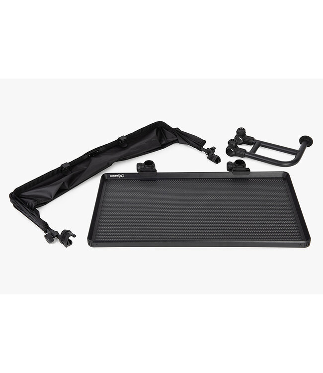 Matrix Sliding Side Tray & Cover Large – Uitschuifbare Zijtafel met Regenkap voor Zitkist