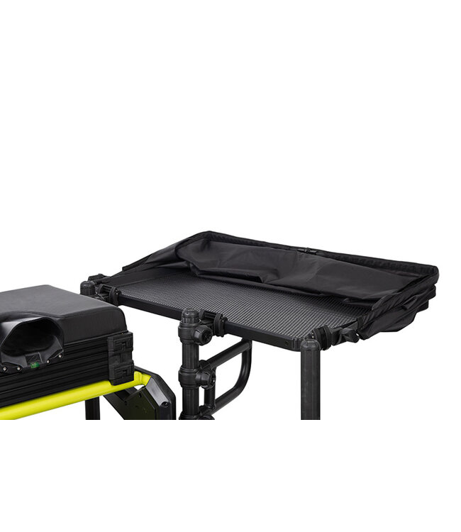 Matrix Sliding Side Tray & Cover Large – Uitschuifbare Zijtafel met Regenkap voor Zitkist