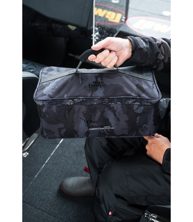 Fox Rage Voyager Camo Compact Boat Cooler – Sac Isotherme Compact pour la Pêche en Bateau