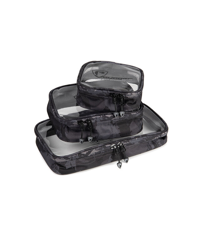 Fox Rage Voyager Camo Clear Storage – Pochette Transparente pour Leurres et Accessoires