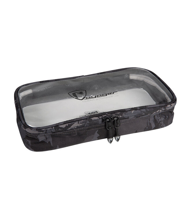 Fox Rage Voyager Camo Clear Storage – Transparante Opbergtas voor Kunstaas en Accessoires