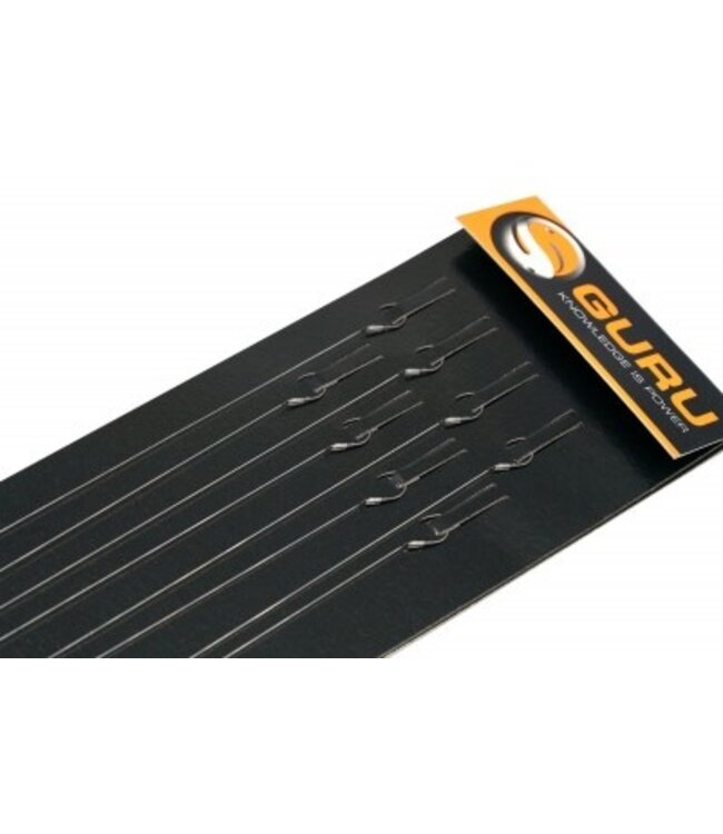 Guru 6" F1 Pellet Pole Rig – Bas de Ligne Monté de 15,24cm avec Hameçon à Palette