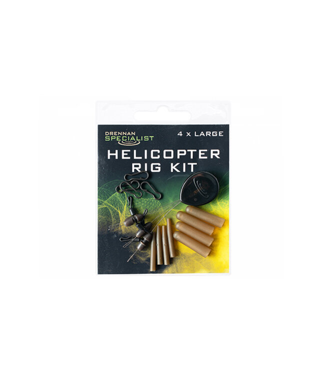 Drennan Specialist Heli Rig Kit – Complete Set voor Veilige en Verstelbare Helicopter Rigs