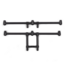 Korum Deluxe River Tripod 3 Rod Wide – Trépied Très Stable pour 3 Cannes
