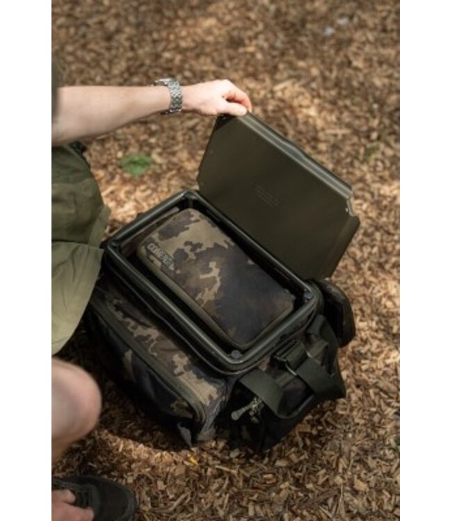Korda Compac Framed Carryall Small Dark Kamo – Sac Rigide 25L avec Cadre Aluminium