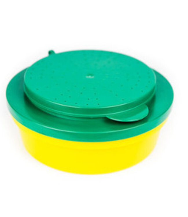 Reniers Fishing Boîte à Asticots – boîte à esches avec couvercle ventilé pour asticots, casters, vers et appâts vivants