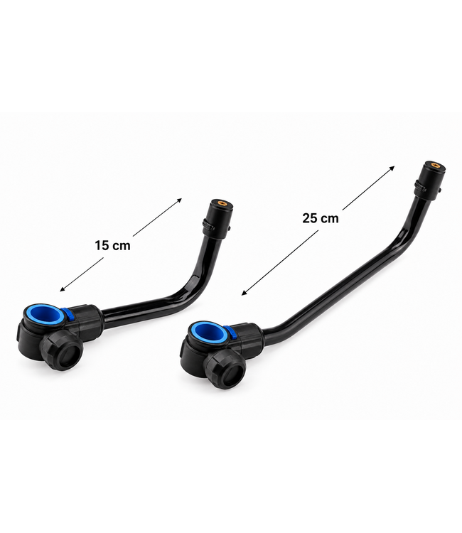 Reniers Fishing Support Deluxe Amovible 90° avec Quick Release – support D25, D30 et D36 en 15cm ou 25cm