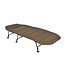 Fox Voyager Bed – Bedchair Carpe avec Matelas Fleece, Soutien Lombaire, 6 Pieds Réglables et Pliage Compact