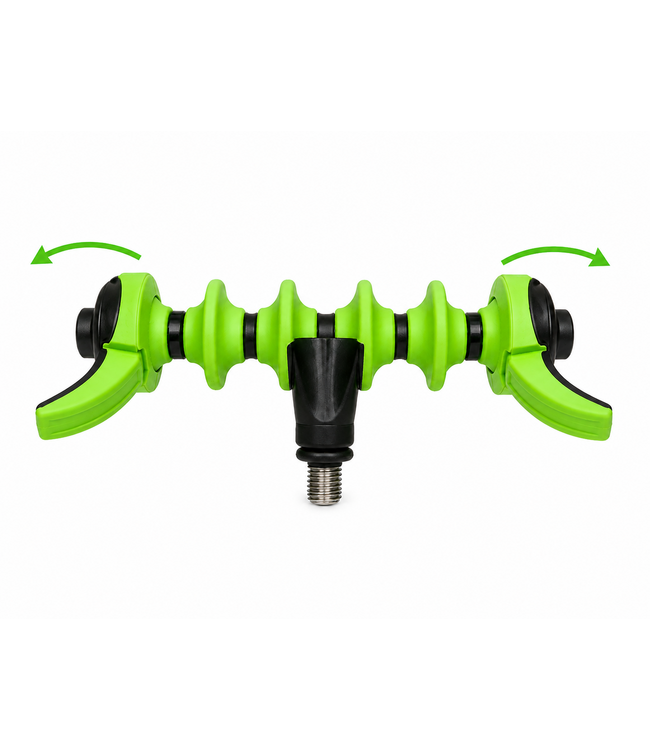 Reniers Fishing Short Rotating Feeder Rest – Korte Roterende Feedersteun met Soft Grip en Lijnvriendelijke Vorm