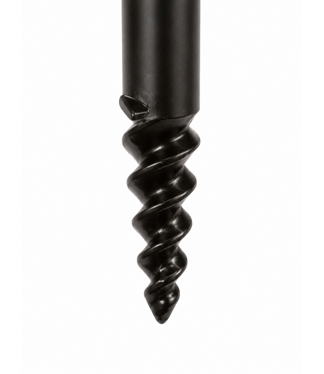 Reniers Fishing Aluminium Power Metal Drill Heavy Bankstick – Verstelbare Heavy Duty Bankstick met Drill Punt en Clamp Lock Sluiting