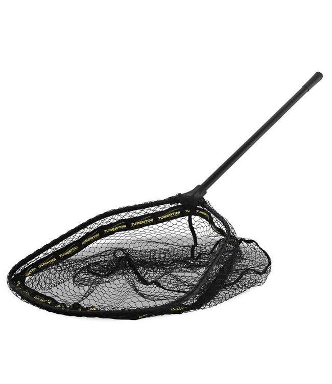 Tubertini Andy Impact Landing Net Big 60x45cm – Zeer Sterk Schepnet met Metalen Ring, Rubber Net en 22mm Mazen