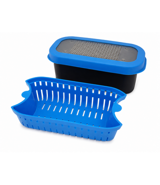 Reniers Fishing Deluxe Maggot Box avec tamis amovible